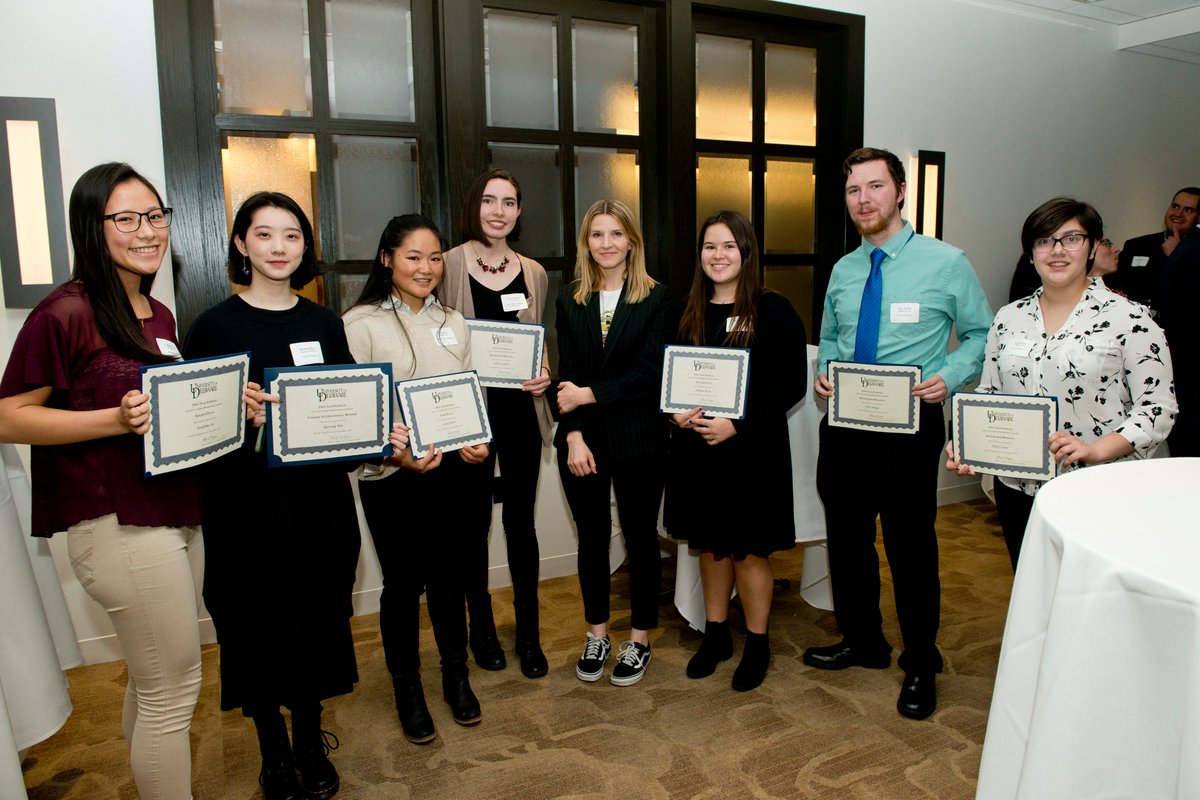 UDCommonReader's tweet image. Congratulations to the winners of the 2019 Common Reader Essay Contest! The winners received their prizes from Tara Westover, the author of this year's common reader, Educated.