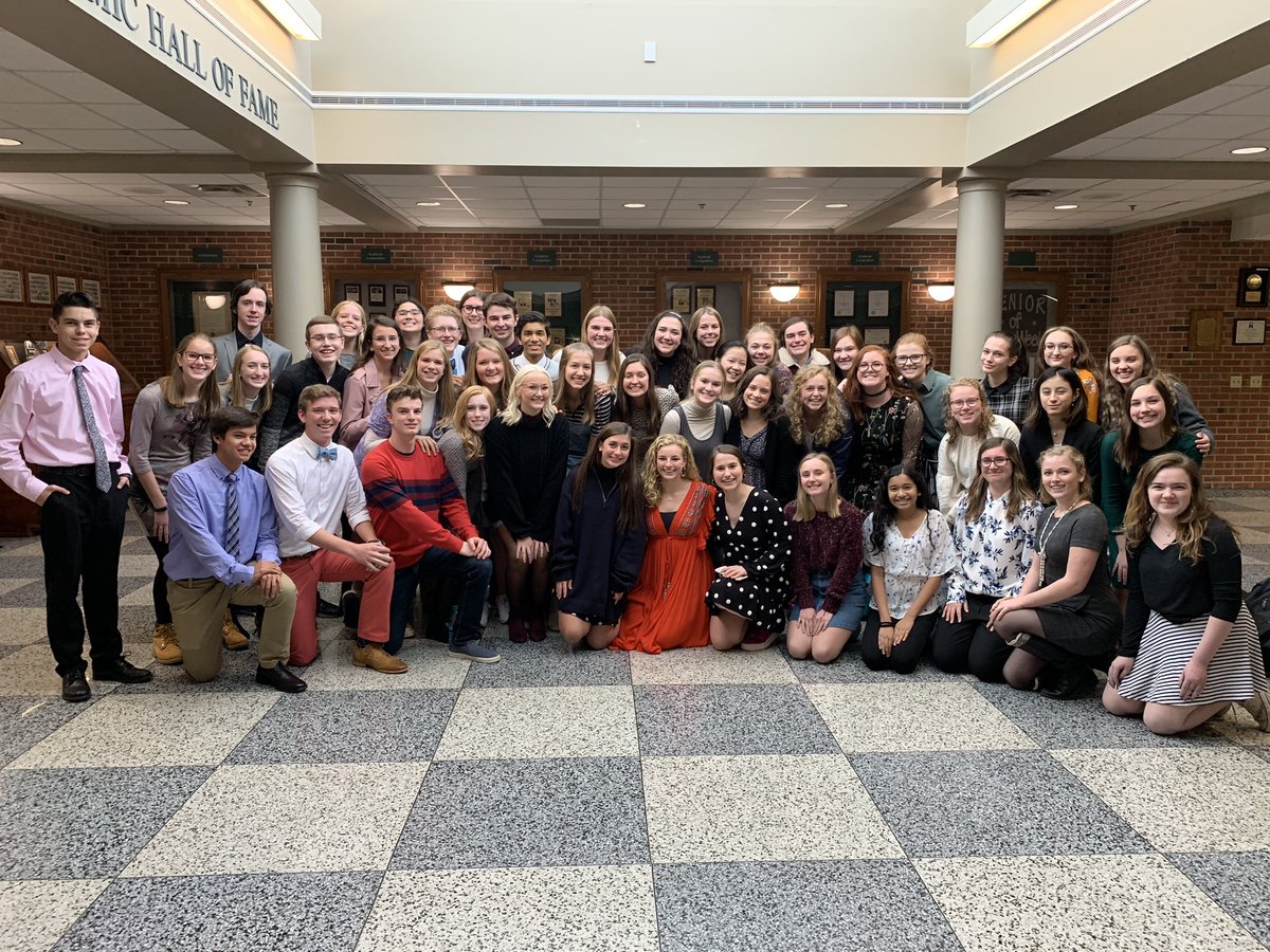 Some of our cast, crew &amp; pit all dressed up for  opening night! 3 months of hard work all leading up to this weekend! #zchsnewsies