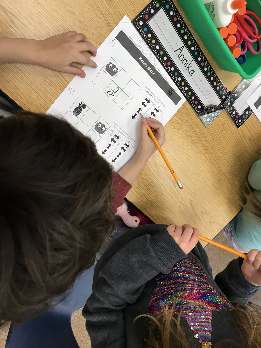 CPtechclass's tweet image. It’s unplugged coding month in tech class @CedarParkSTEM ! We are preparing for our #MonthofCode in December w/ #ComputationalDesign activities! Here’s our 1st graders getting loopy w/ Happy Loops that focuses on pattern recognition then Ss design their own video game on paper!