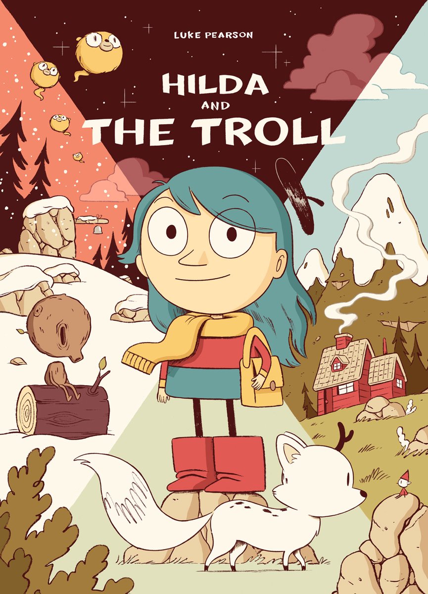 3. HILDA AND THE TROLL (and all subsequent Hilda books tbqh) @thatlukeperson has made a truly miraculous thing with the Hilda books.Incredibly endearing all-ages reads that feel like a perfect blend between Gravity Falls and Calvin and Hobbes.