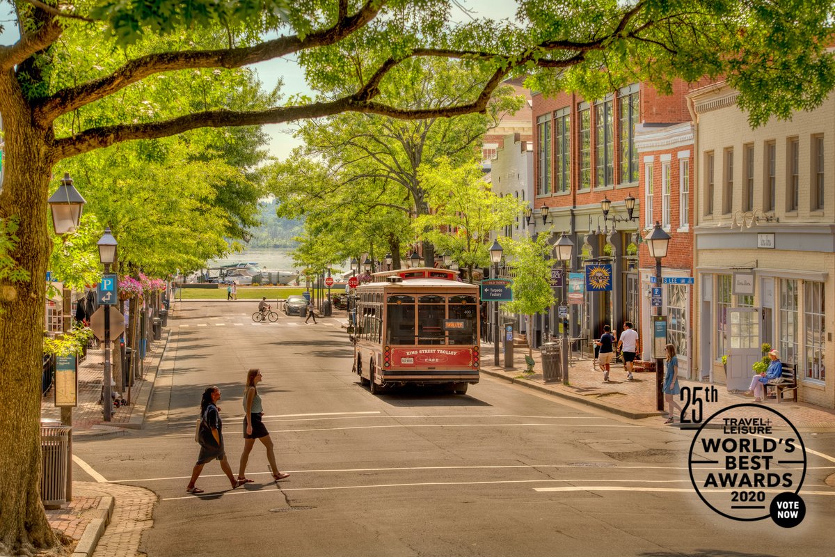 Just announced! Alexandria was nominated in <a href="/TravelLeisure/">Travel + Leisure</a> World’s Best Awards! Vote now and help us win. tlworldsbest.com/vote #TLWorldsBest