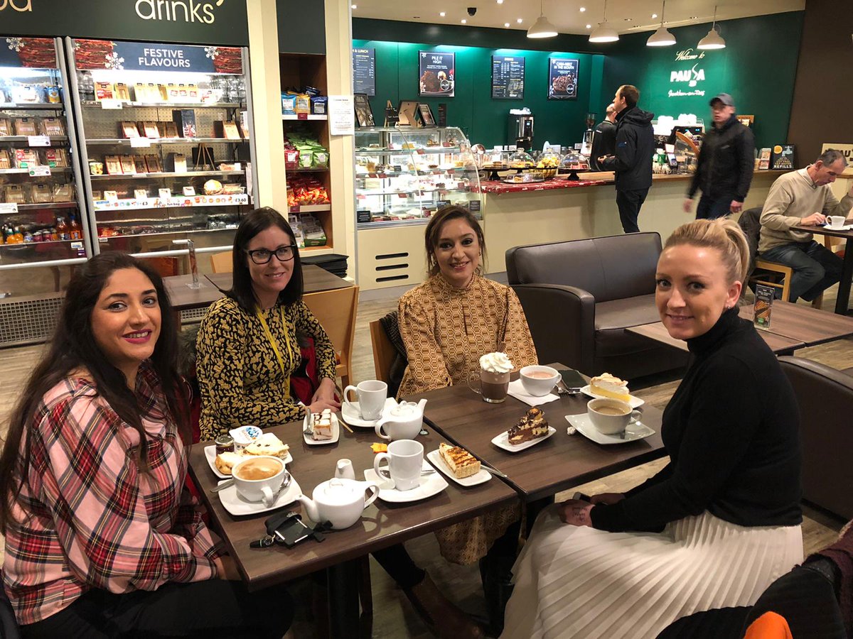 Enjoyed our team meeting in a coffee shop today, thank you Samantha Allan for the coffee and cake 😋 #bespokelettings #agileworking #thirteengroup #ilovecake