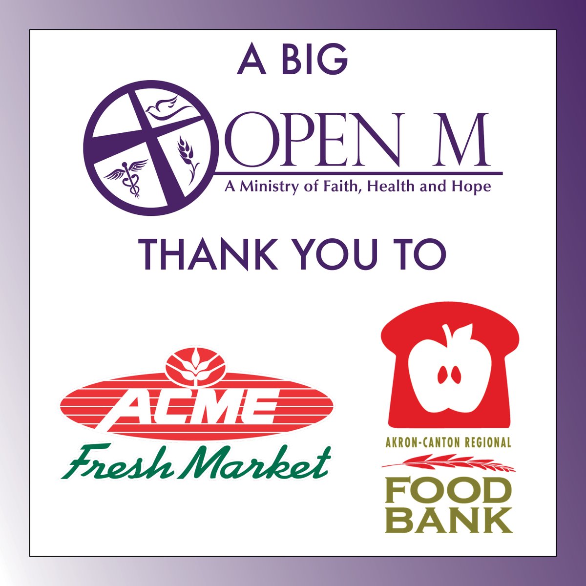 Good news in our pantry all around today! 🎉

New freezer is on its way in time for Thanksgiving thanks to <a href="/ACRFoodbank/">Akron-Canton Regional Foodbank</a> and 4,000 plastic bags were donated from #acmefreshmarket that will last our pantry two weeks!