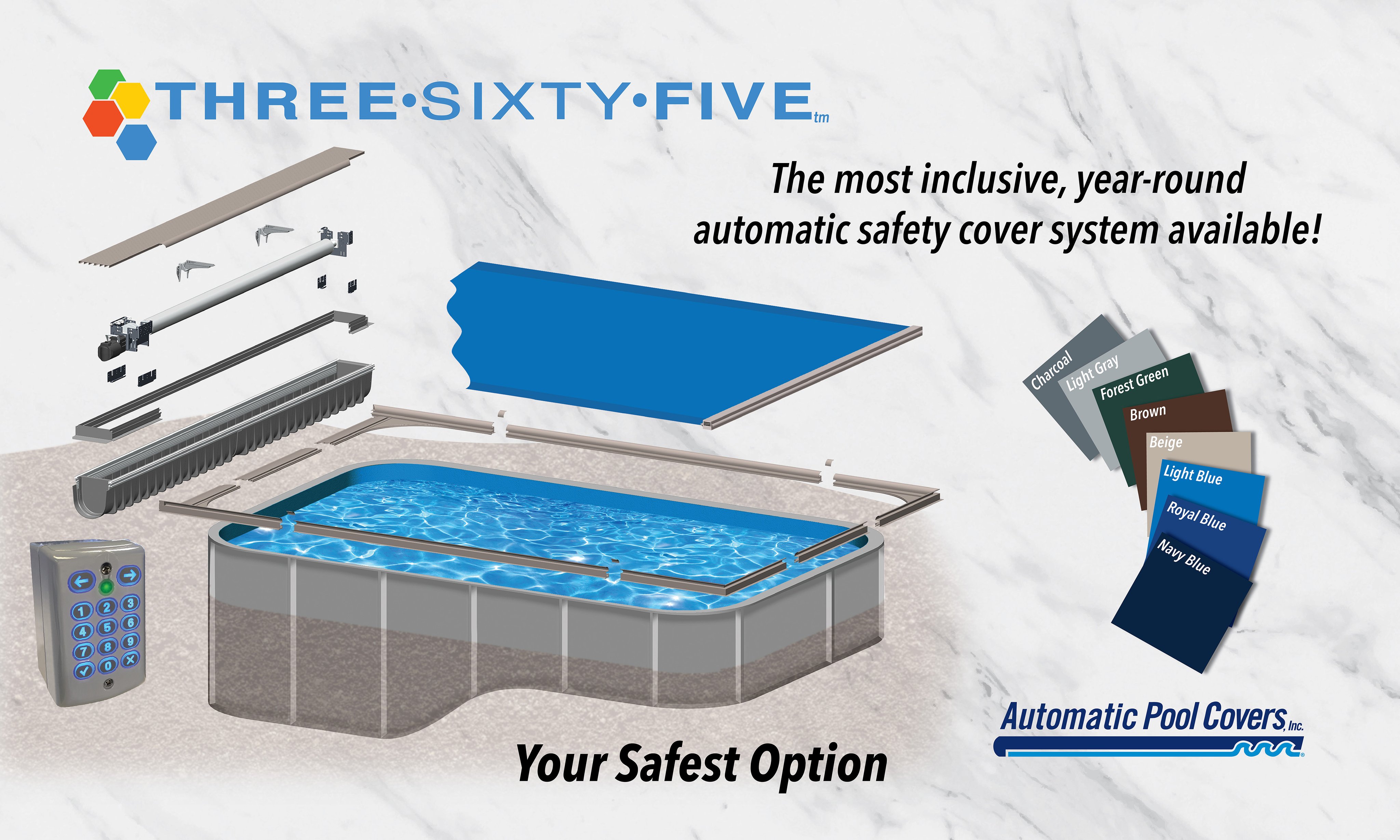 Automatic Pool Covers, Inc. on X: Easiest to order? Easiest to install?  The 365 kit is your answer!  / X