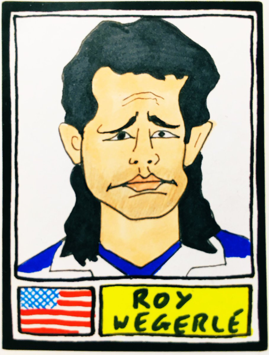 Not sure if Roy Wegerle or George W. Bush cosplaying Nick Cave