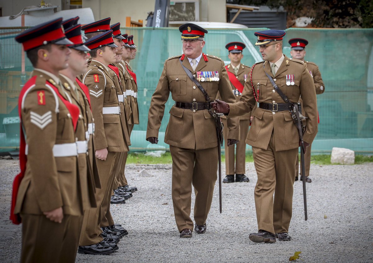 MODGibraltar's tweet photo. Wishing The Prince of Wales a very happy birthday! The @RoyalGibraltar marked the occasion with a #21RoyalGunSalute. Inspecting Officer was Col ‘Scottie’ Adam, COS HQBF. A poignant moment - one of his last ceremonial events as he prepares to leave the @BritishArmy. @ComdJFC_UK https://t.co/lPDdhx3eZf