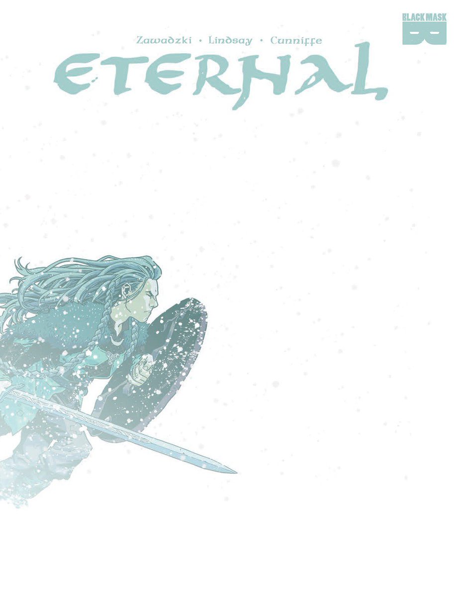 5. ETERNALBy  @ericxyz,  @ryanklindsay,  @deezoid and  @ASmallMenardOne of my favourite reads. An incredibly bad-ass shieldmaiden ghost tale in a glorious European format.