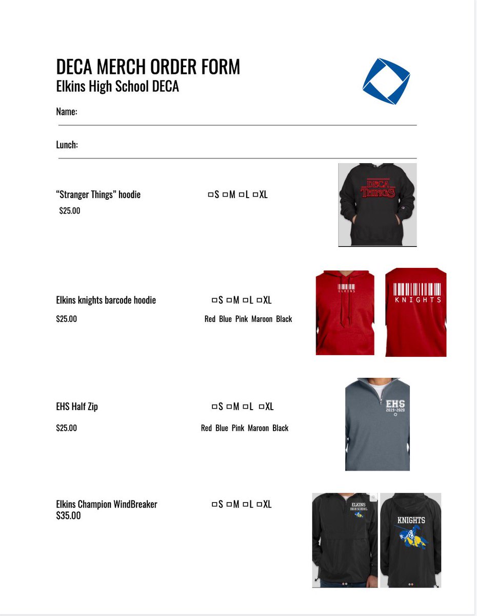 Elkins DECA tweet media