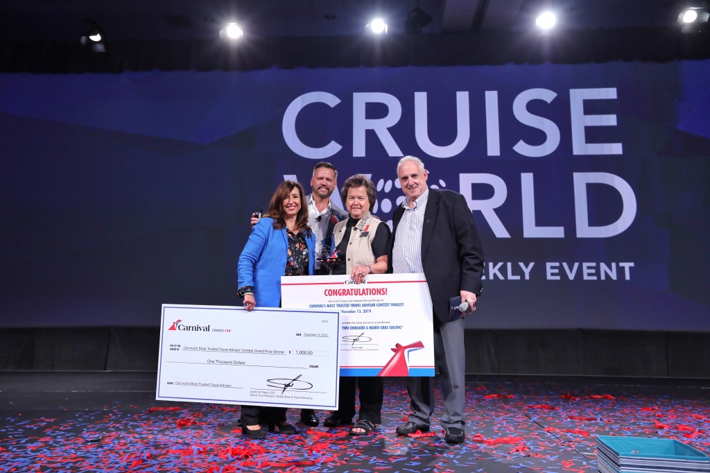 FunnelFiles's tweet image. Carnival Cruise Line Names Winner of ‘Most Trusted Travel Advisor’ Contest as Yearlong Why Use a Travel Advisor Campaign Wraps Up funnelfiles.com/2019/11/carniv…