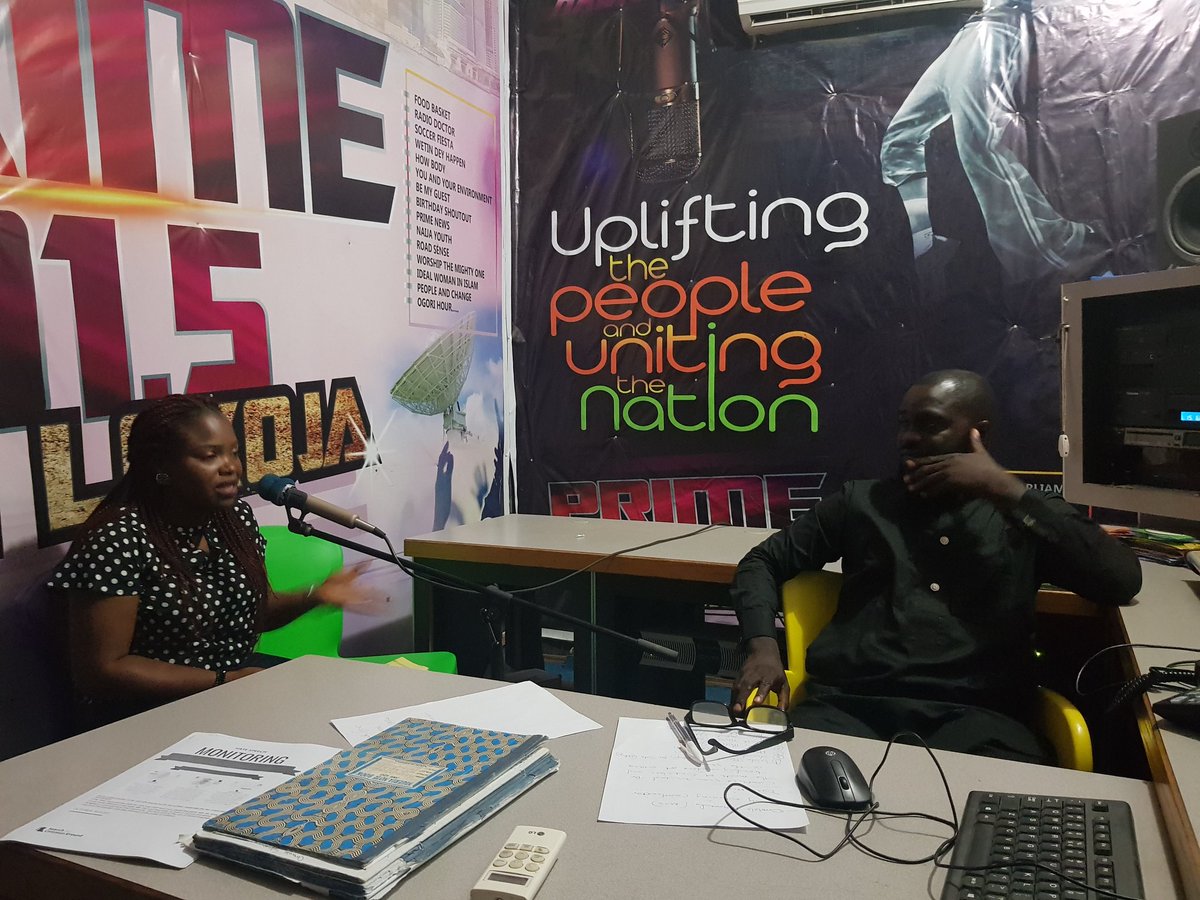 lolajoe10's tweet photo. Earlier today on Prime FM kogi, I shared findings from @SFCGNigeria conflict scan analysis raising major concerns about possible violence threat ahead of #KogiDecides2019.
#Thinkelectionthinkpeace https://t.co/ll46Pbvpxb