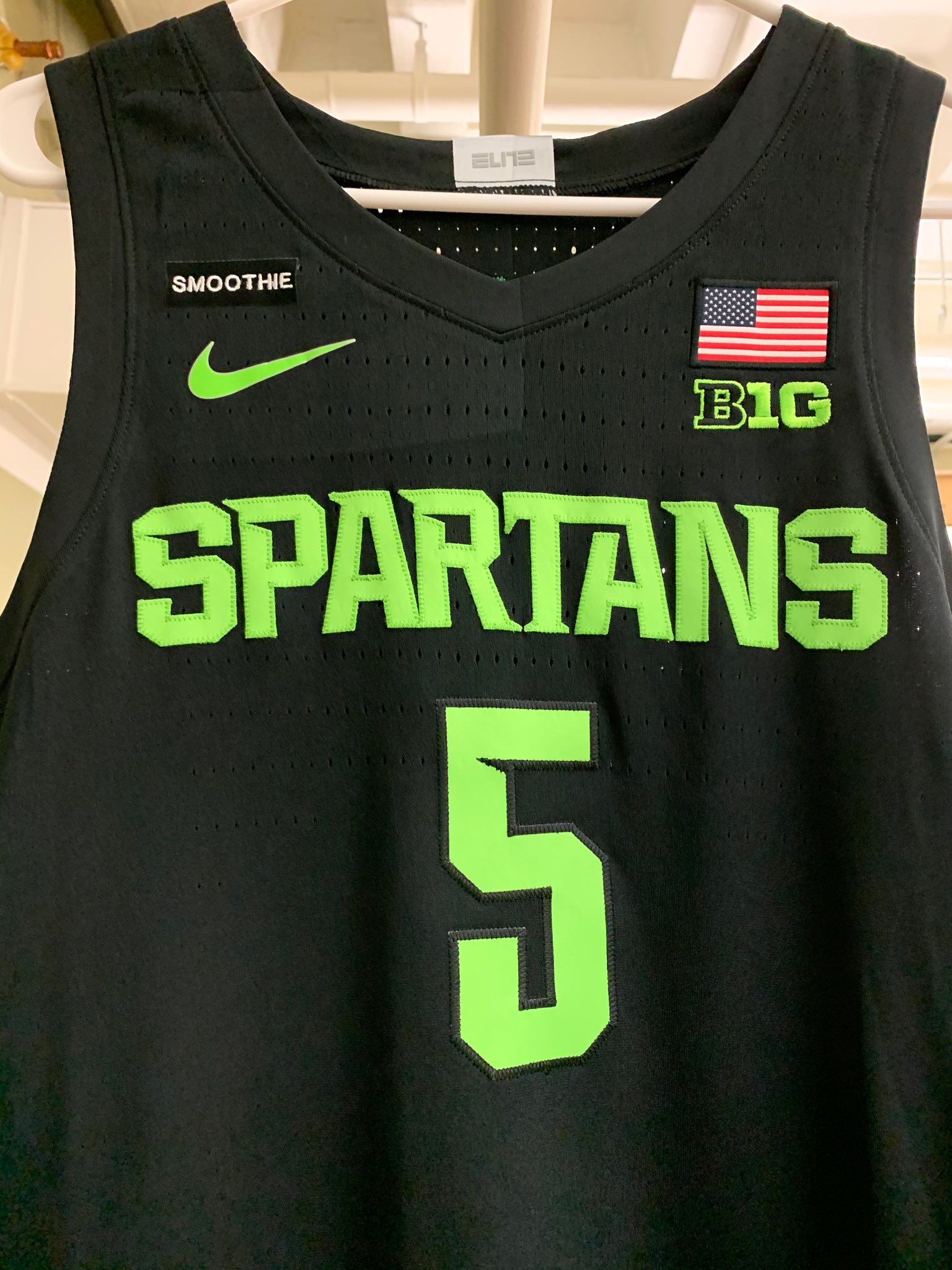 Youth Cassius Winston Michigan State Spartans Replica Basketball