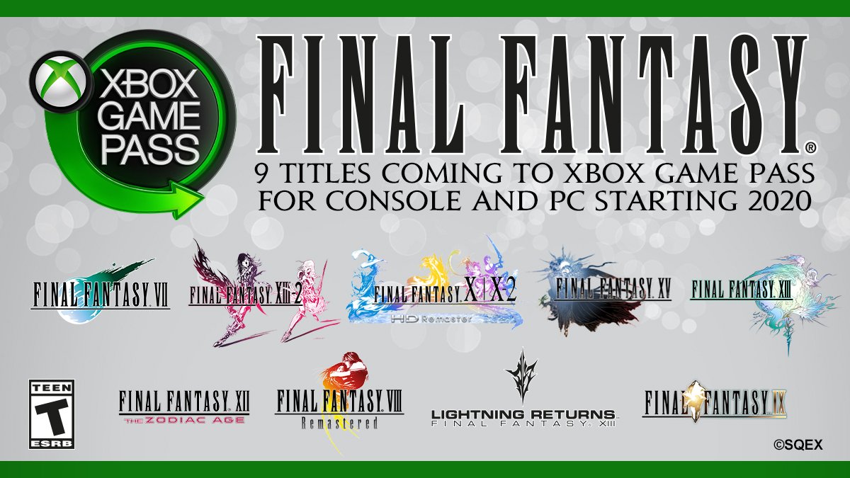 Coming Soon to Xbox Game Pass: Final Fantasy XIII, The Artful