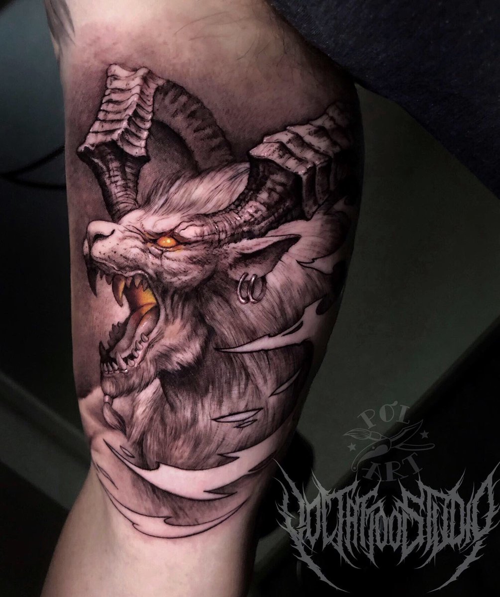 Pol_tattoo's tweet photo. IFRIT 🔥 espero que os guste!!! https://t.co/KCXRSN1dyf