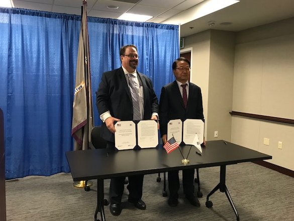 National Institute of Justice (@ojpnij) on Twitter photo NIJ and the Korean Institute of Criminology (KIC) are working together to connect our organizations, and spread awareness about critical research findings. Pictured here is the <a href="/NIJDirector/">@NIJDirector_ARCHIVED</a> signing a Memorandum of Understanding with KIC President Han at #ASCSF19. NIJ and the Korean Institute of Criminology (KIC) are working together to connect our organizations, and spread awareness about critical research findings. Pictured here is the <a href="/NIJDirector/">@NIJDirector_ARCHIVED</a> signing a Memorandum of Understanding with KIC President Han at #ASCSF19.