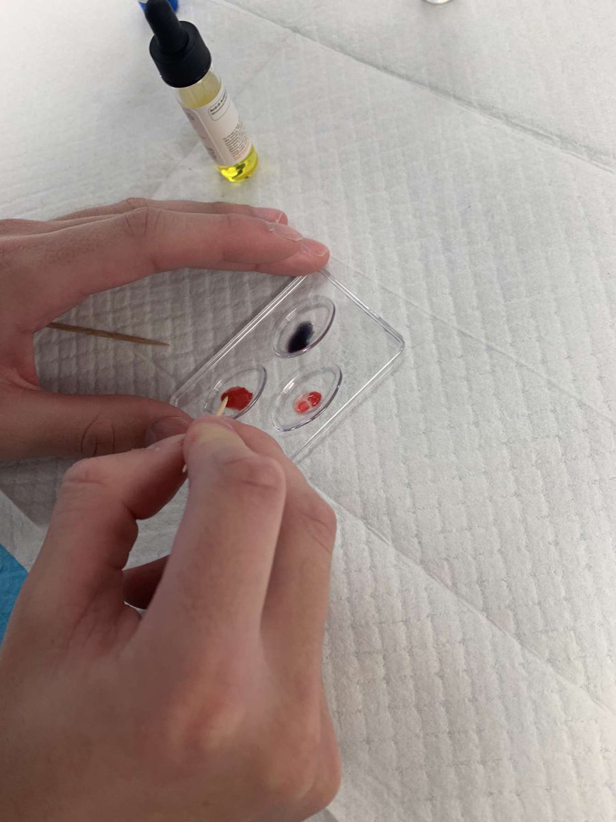 Blood typing today!!💉