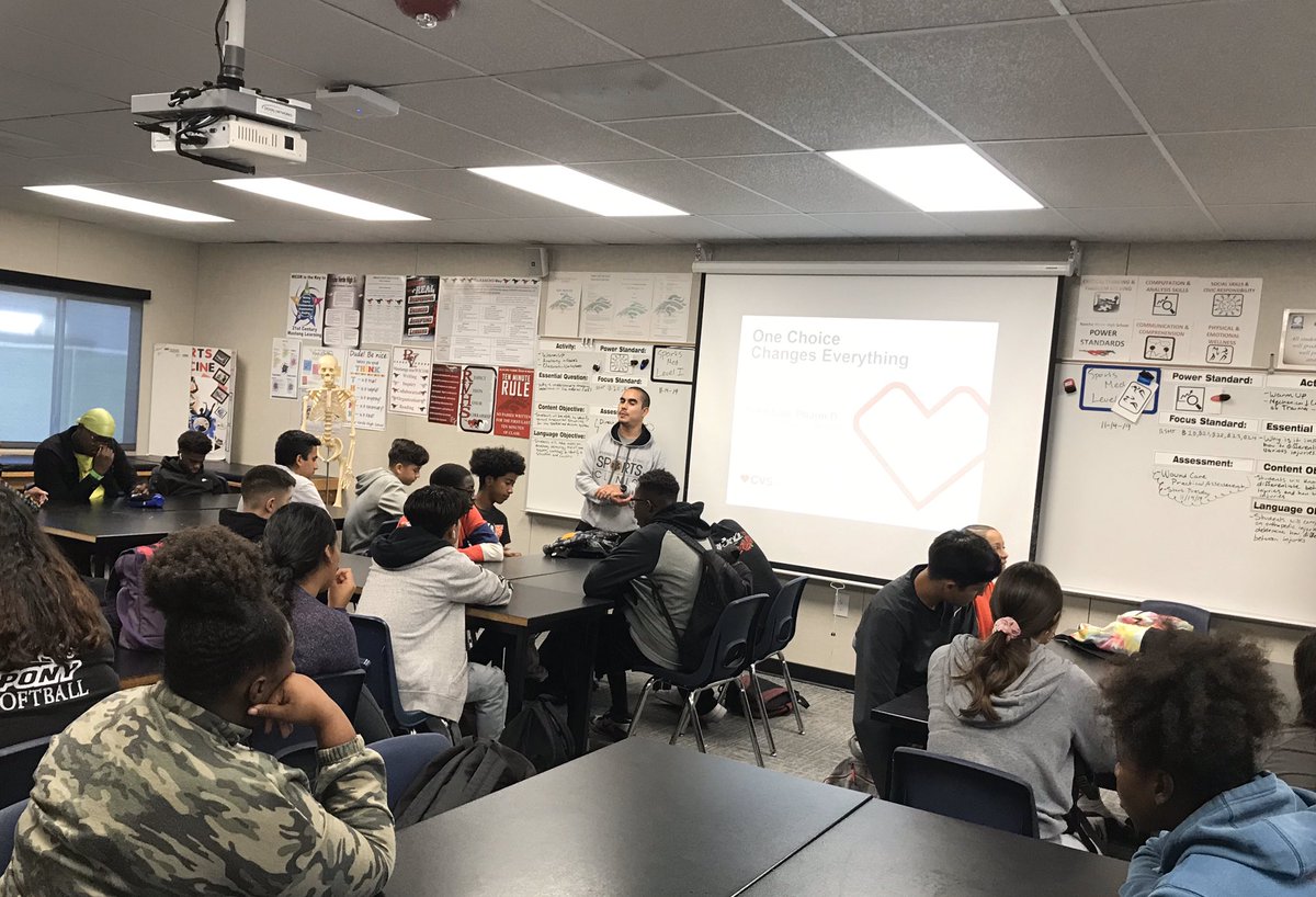 Same conversation — Different day! This is an investment I do not mind making OVER and OVER and OVER again in our youths in order to positively impact their futures and make a difference in our community. #WholisticChoices #OneChoicePresentation #PharmacistsTeach <a href="/KenAhlrich/">Kenneth Ahlrich</a>