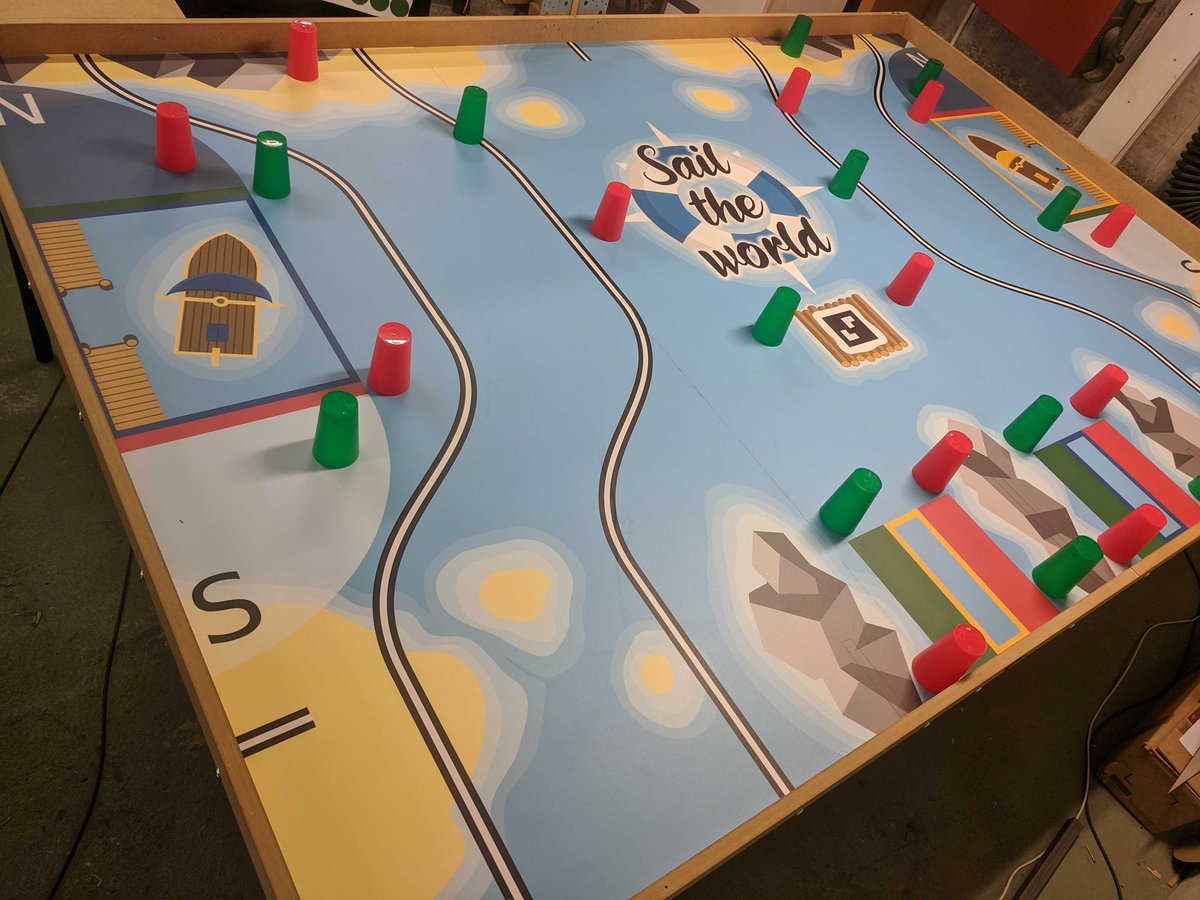 The only missing stuffs are the robots... Oh maybe that we are currently 3D printing them? 😉 #CDR2020 #SailTheWorld #Eurobot