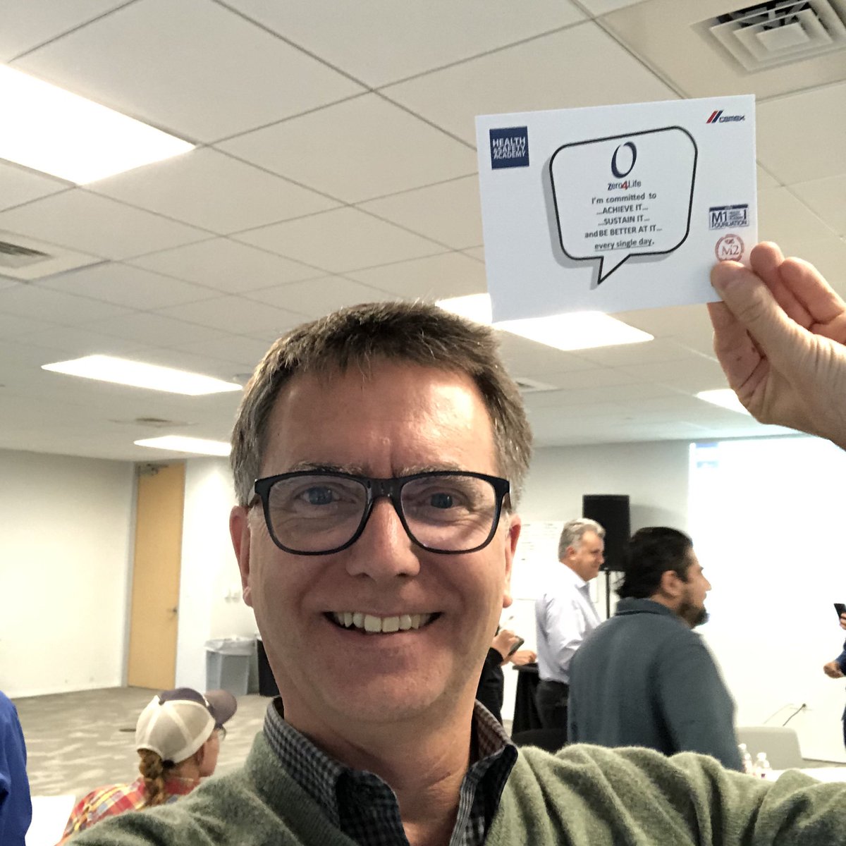 Just finished Module 3 of CEMEX H&amp;S Academy. Thank you Veronica, Paul, and Adam for facilitating a great training session.