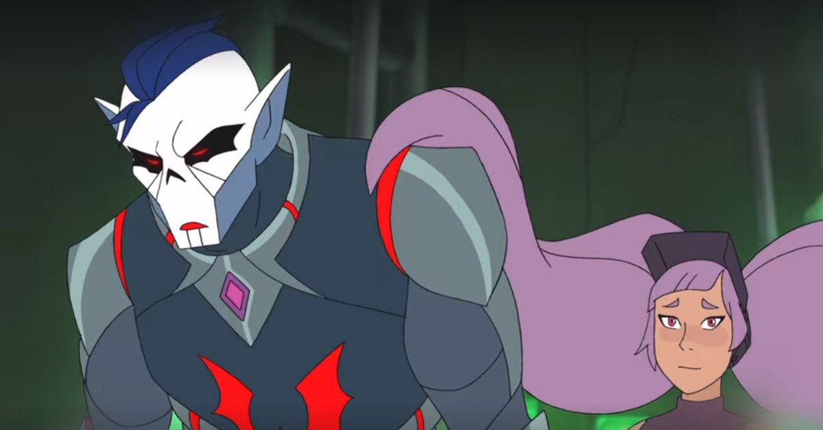 All Entrapta's memories of Hordak are when they were Having A Moment