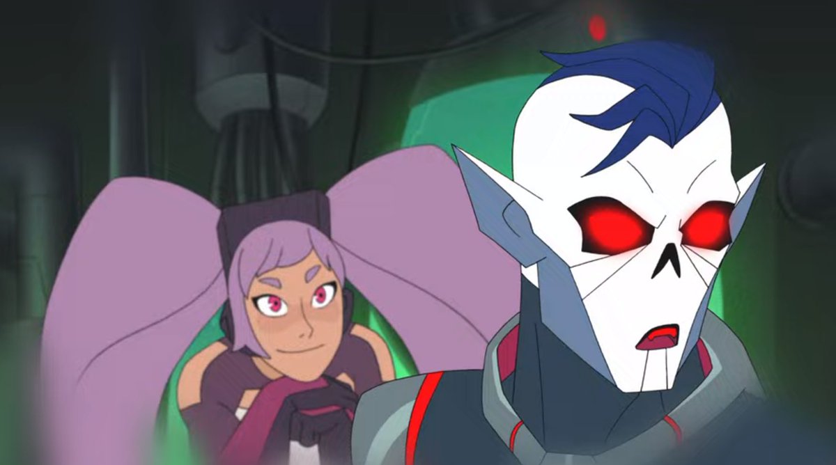 All Entrapta's memories of Hordak are when they were Having A Moment
