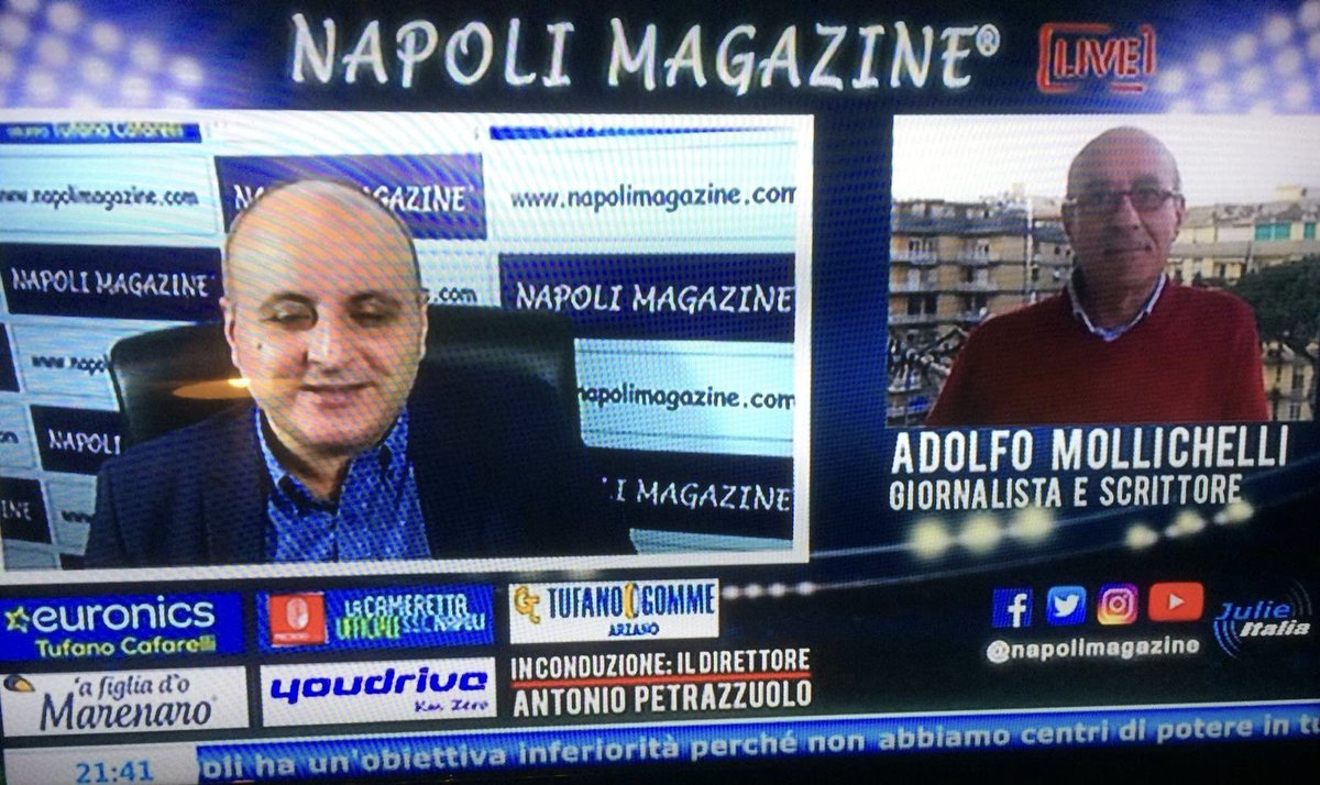 napolimagazine's tweet photo. #NMLIVE @apetrazzuolo @debbys1986 @NickCecca @ZaccariaMario #AdolfoMollichelli https://t.co/eLmo97DTtg