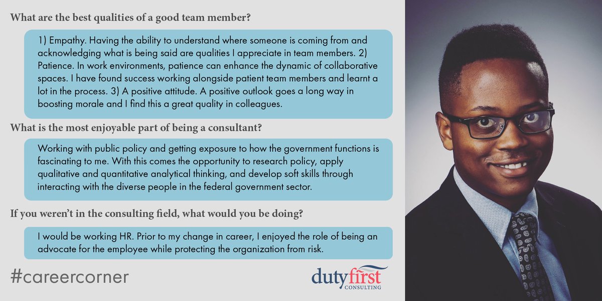 DutyFirstVA's tweet photo. #CareerCorner is here! Meet Alvin, a Senior Management Analyst on our Business Process &amp; Strategy team! https://t.co/lTC5esKBu6