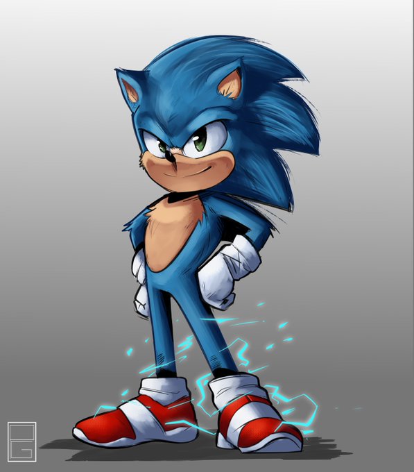 Jessé Adriano 🖌️ on X: O design antigo do Sonic do filme tava +