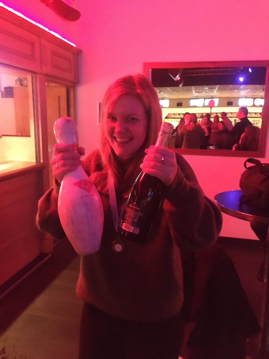 Stupidly proud of <a href="/Shunts63/">Sarah Huntington</a> who won player of the night with a score of 175!!!!!!! #rawrr #lscl