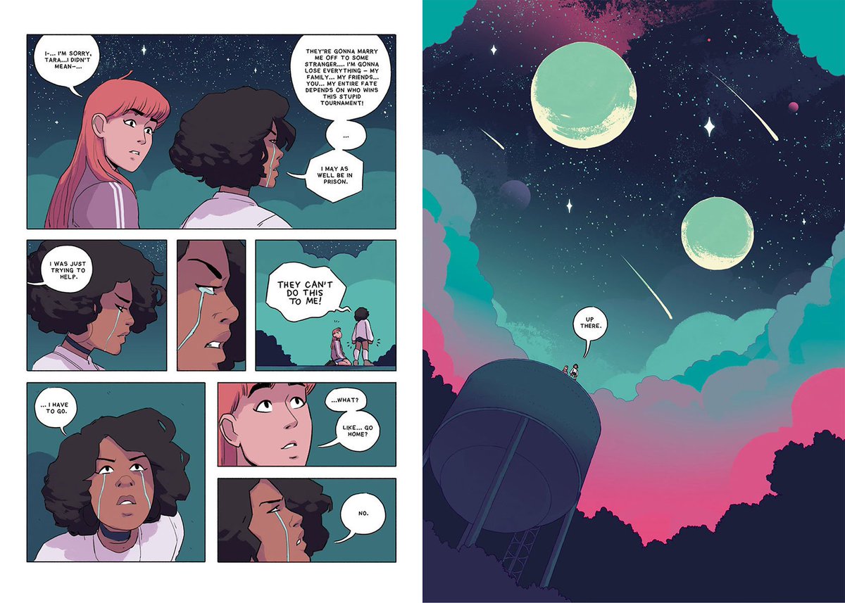 12. COSMOKNIGHTSBy  @HannahTempler,  @leighwalton and  @glazcano A great coming of age story and I already can't wait for Volume 2BE GAYDO CRIMESIN SPACE