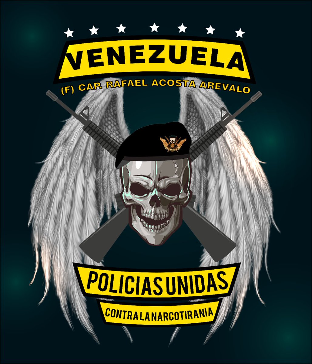 Team__v7's tweet photo. #PoliciasUnidas #TeamV7 homenaje al #CapRafaelAcostaArevalo #VenezuelaFree 
@GUERREROCCS @Guerreroccs1 https://t.co/mqUHQlsU6h
