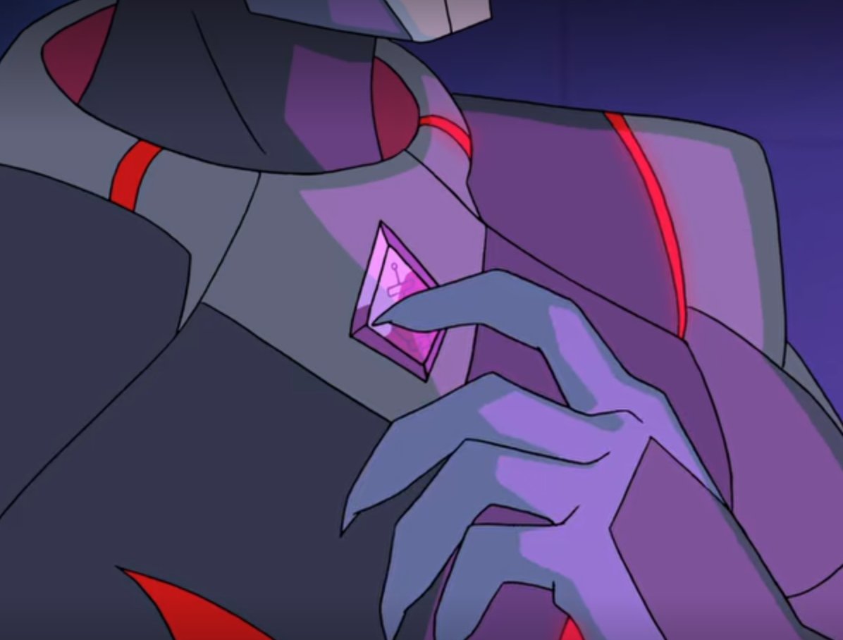 ok note:1. his ears droop like a cute puppy when he's sad2. he's watching all his and entrapta's work get destroyed3. he touches the crystal, which represents her, when he thinks about her4. THE CRYSTAL FUCKIN SAYS 'LUVD' ON IT IN FIRST ONES LANGUAGE GA;LKDFJ;ALKDSFJASDFASDGF