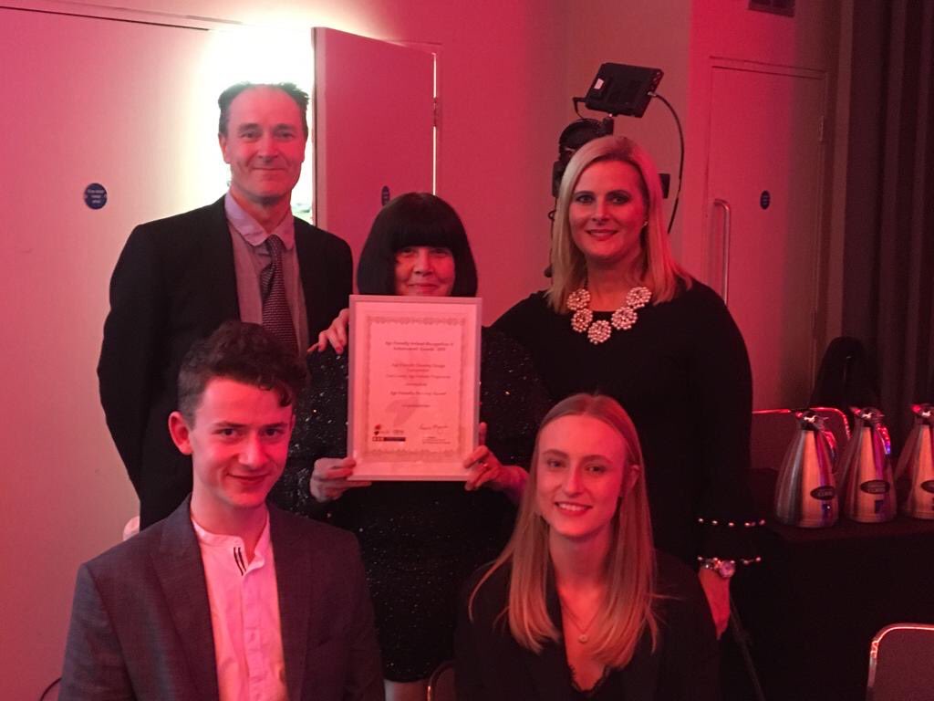 We won!  Cork County Age Friendly Housing Design competition declared winner at the National Age Friendly Recognition and Achievement Awards. Congratulations to all 👏👏👏

Find out more by visiting link 
corkcoco.ie/en/news/cork-c…