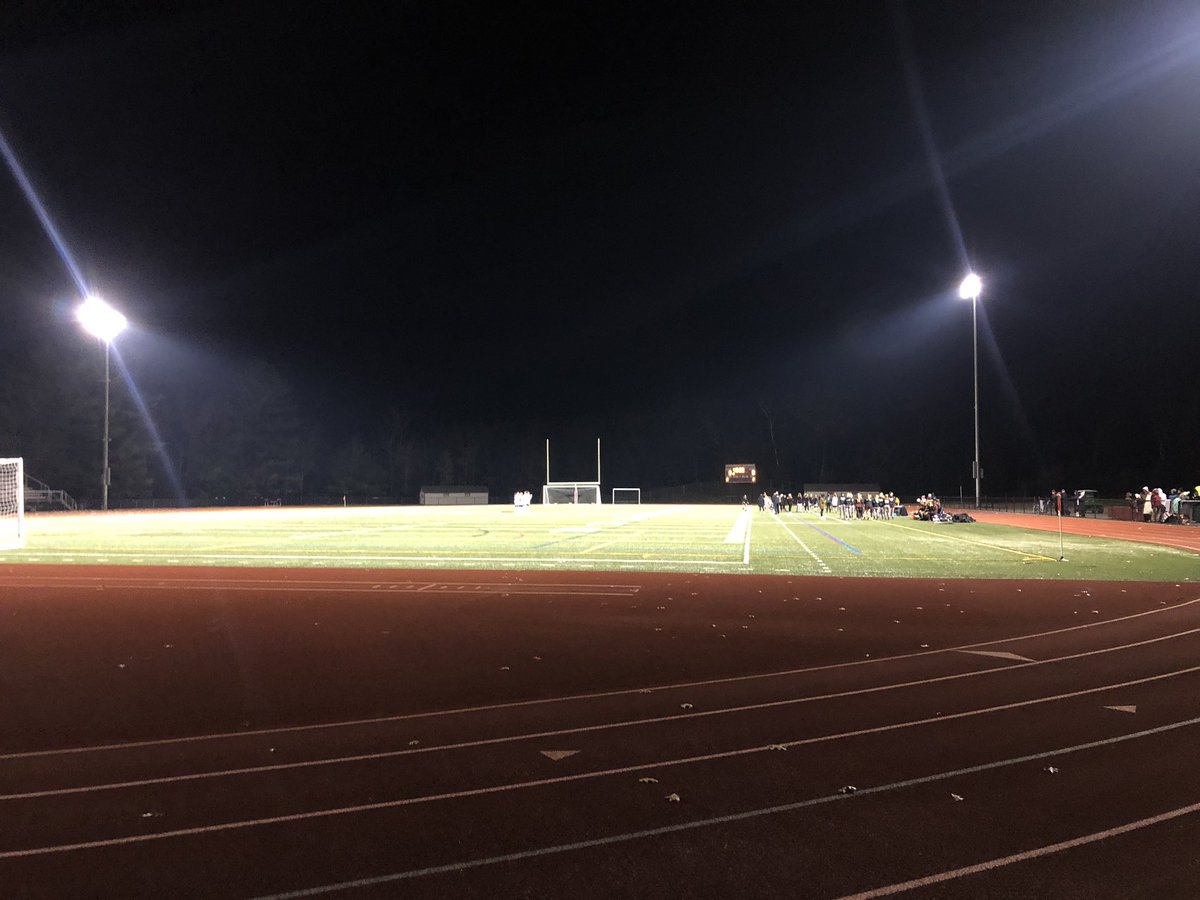 Still out in Granby, as No. 1 <a href="/GranbySports/">Granby Sports</a> hosts No. 16 Valley Regional in the Class S quarterfinals at 6. I’ll have 📸 and 📹.