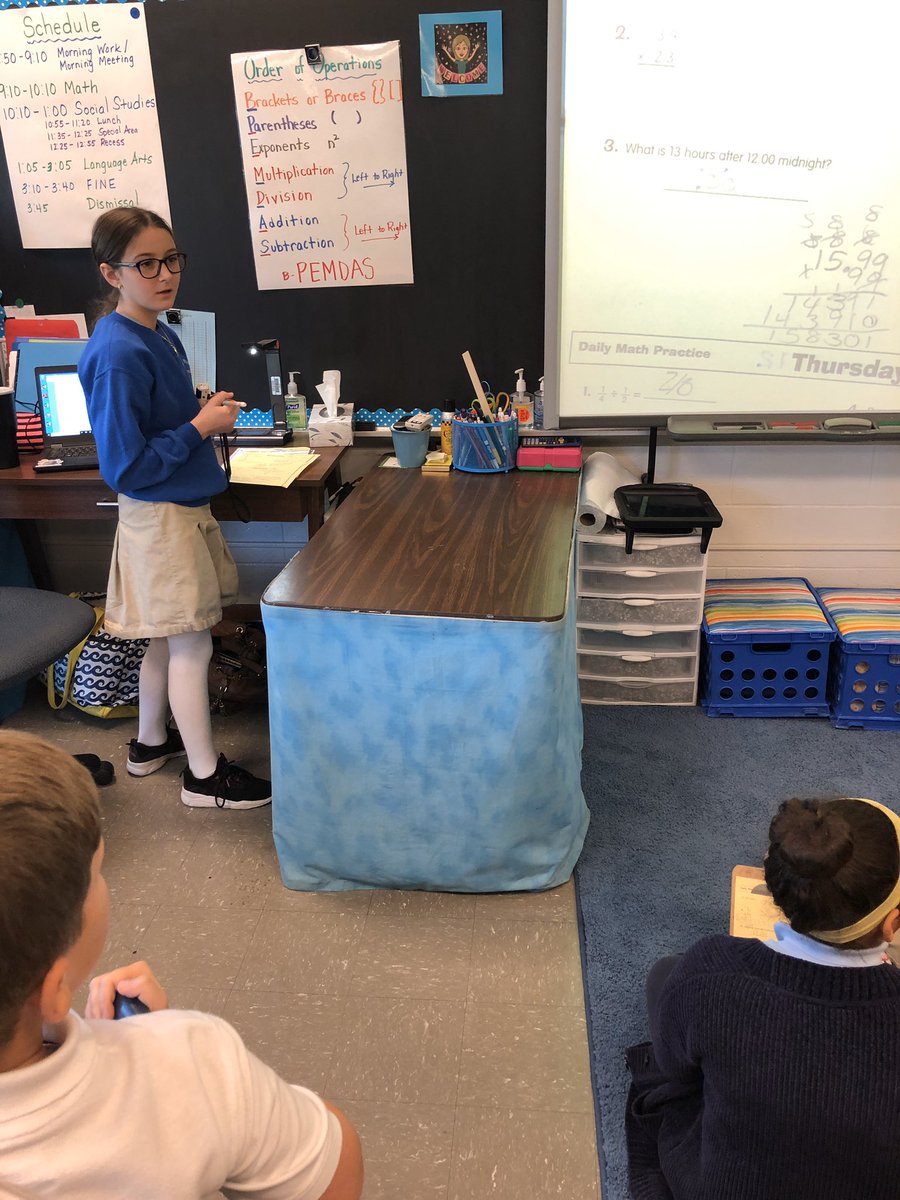 SMattingly5thGH's tweet photo. Mighty mathematicians hard at work today! #resilientlearners #effectivecommunicators #girlslovemath @GHPrincipal @greathouseAP https://t.co/L2G6TSSbzF