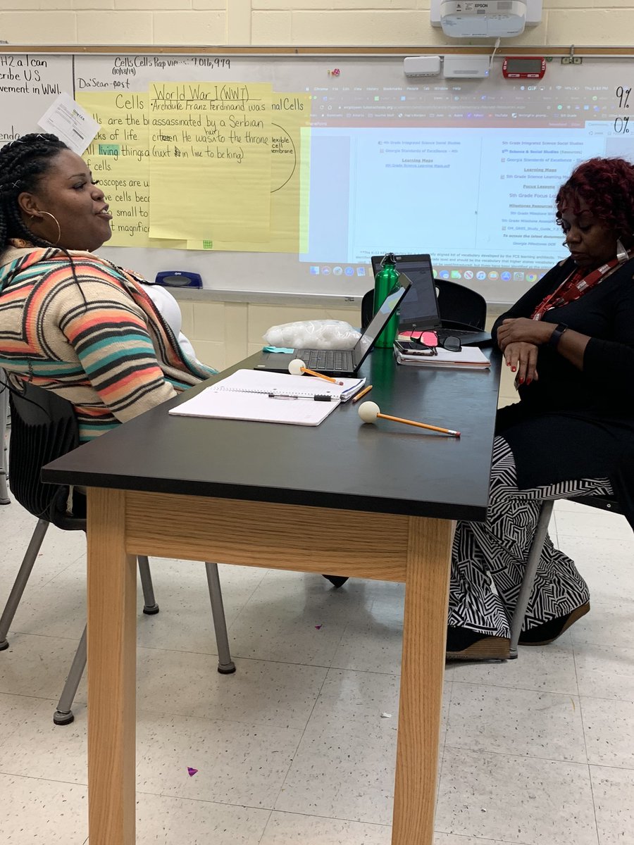 CallMeDrB's tweet photo. @Clemmontine offered an optional Targeted Science and Social Studies PD!!! These 4th grade teachers left energized and with ideas and resources that will help take their lessons to soaring heights!!!  #ScienceVibes #TeacherLeaders #WeRiseTogetherSLLES @DrLett_SLLewis @STEMSLC https://t.co/AmOdyZ0k9c