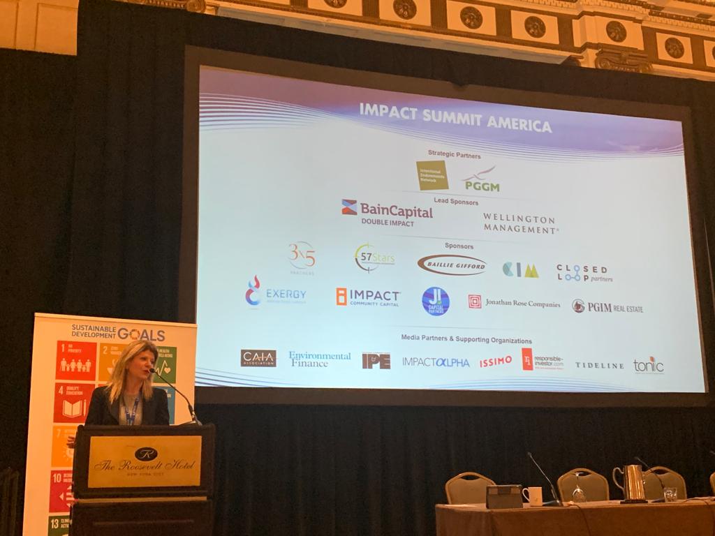 It's a wrap! #ImpactSummitAmerica has been a #CallToAction and a platform for debate and collaboration. Thank you so much to all our delegates and sponsors! #inpinv #inpactinvesting