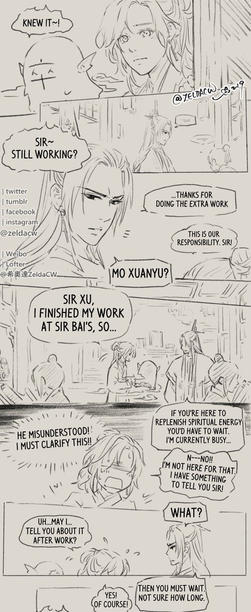 #MoXuanYu Underworld story update~ OvO

中文版weibo-  https://t.co/R5BZJpjdb3 
