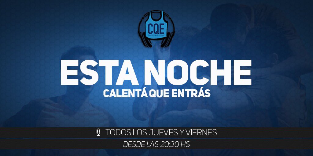 #AdelantoCQE 📫                             En minutos arranca un nuevo programa de  Calenta que Entras. Se definen las diferentes divisionales y junto al panel te llevamos toda la información.                    Acompáñanos!