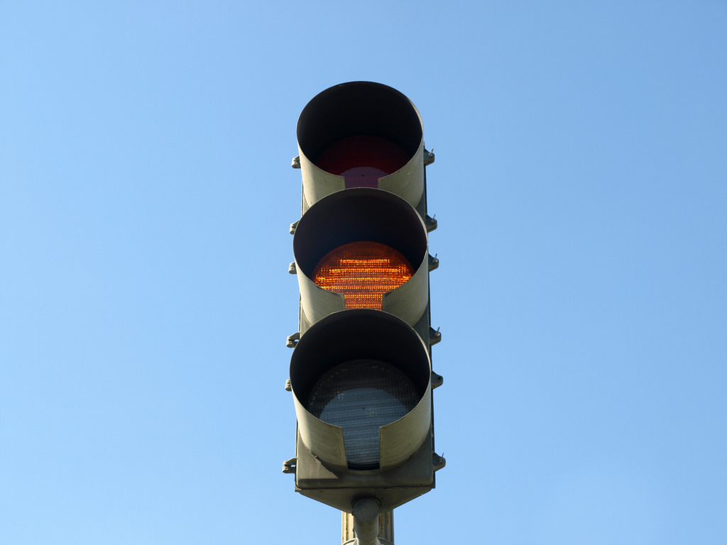 It’s there for a reason.
282 people lost their lives in intersection crashes in a recent four-year period, so don’t think that yellow traffic signal means “hurry up.” It really means “prepare to stop.”
With heavy holiday traffic, don’t become impatient. 
@DriveSafeNV