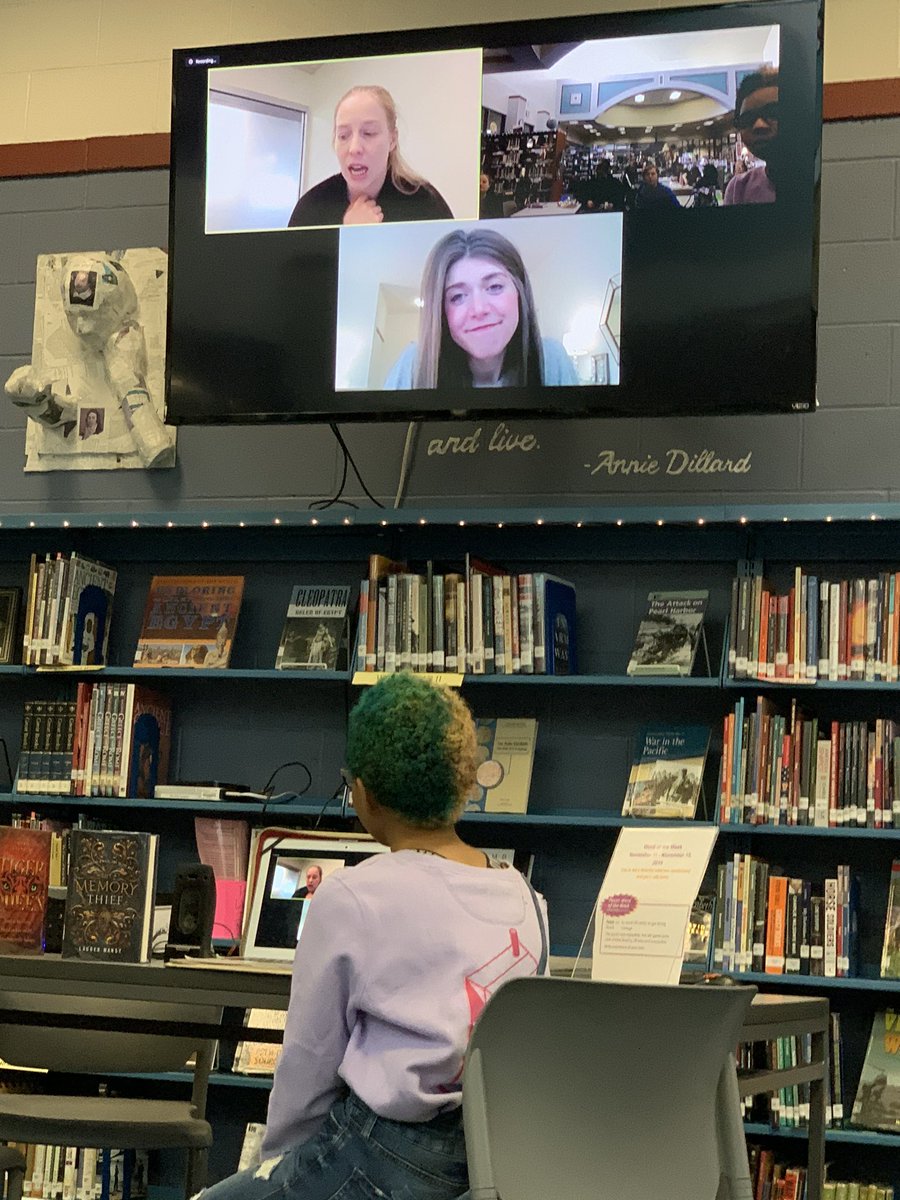 RutherfordReads's tweet image. Thanks again @LaurenMansy &amp;amp; @annsulliva for an awesome @zoom_us visit with @DCS_Pacers yesterday! @BlinkPublishing