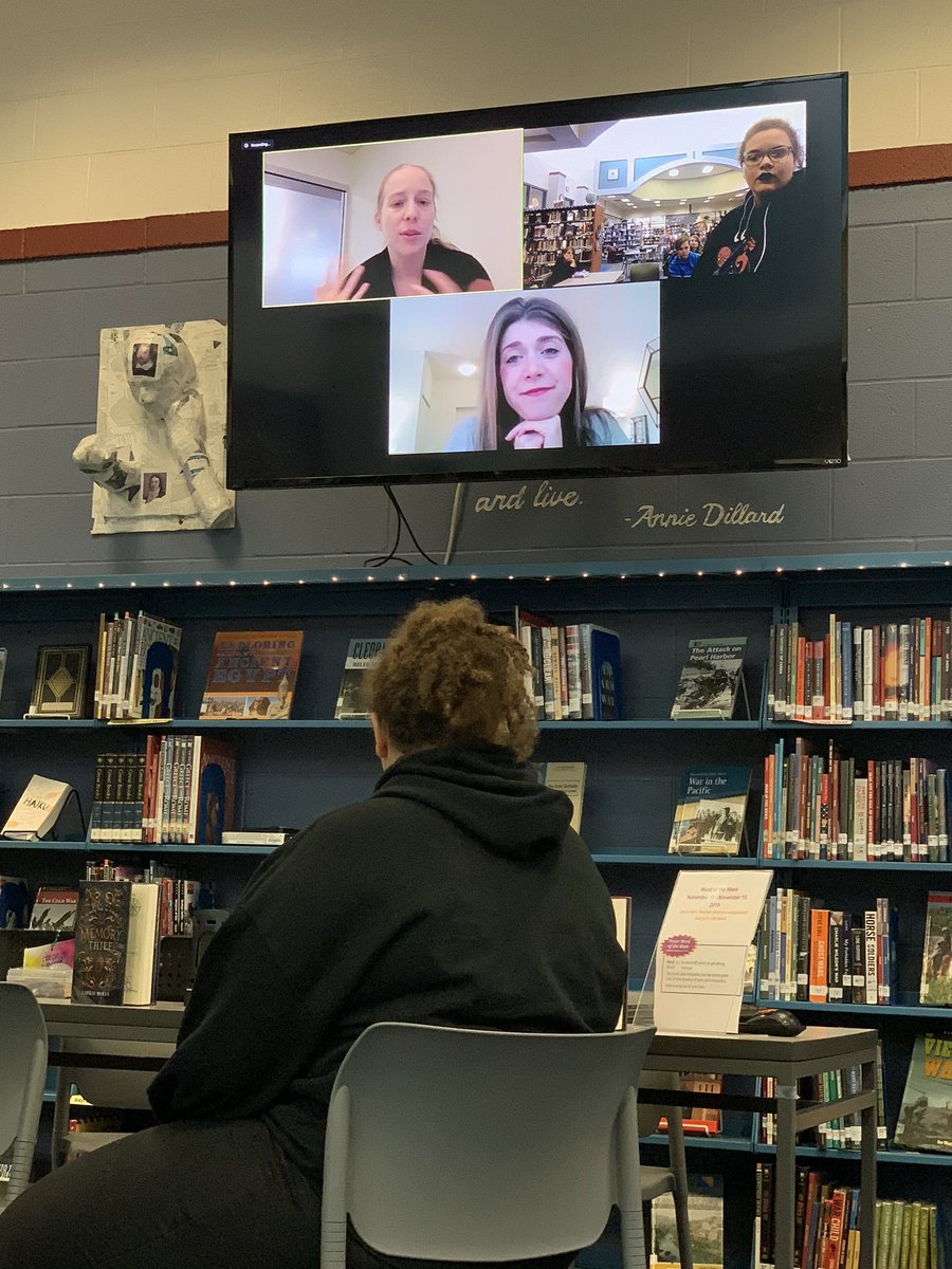 RutherfordReads's tweet image. Thanks again @LaurenMansy &amp;amp; @annsulliva for an awesome @zoom_us visit with @DCS_Pacers yesterday! @BlinkPublishing