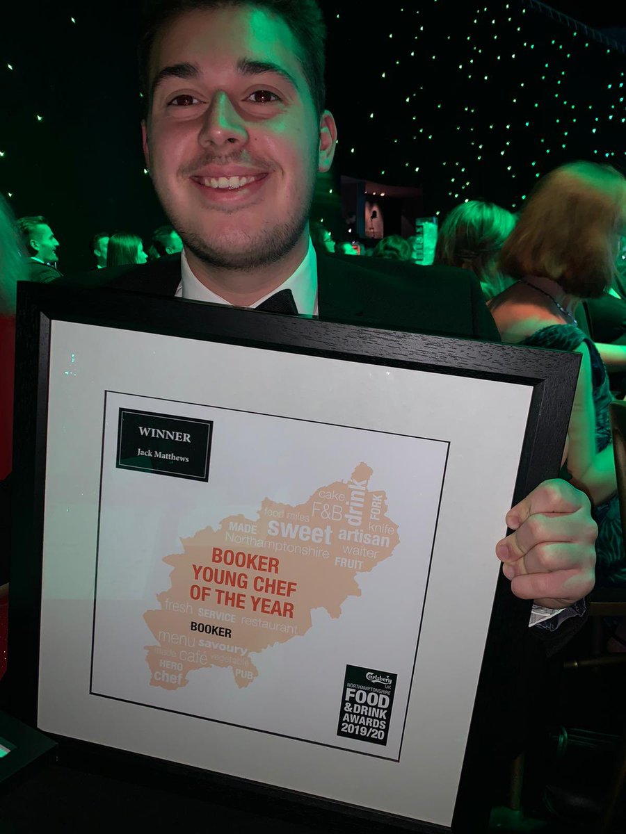 What was he so nervous about!? Congratulations Jack for winning young chef of the year! #NFADA19 #aarosette #Hospitality #cheflife #pushon #publife