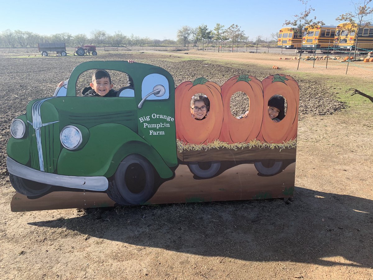 Our kindergarteners enjoyed their trip to the pumpkin patch! #prideinside1920
