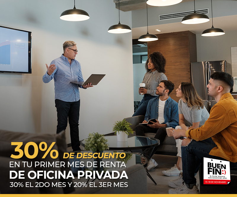 WorBusinessCent's tweet photo. En Wor apoyamos el emprendimiento y celebramos desde hoy el BUEN FIN 🤩

Descuentos en los primeros 3 meses de renta de OFICINA PRIVADA.

Agenda un tour privado para hacer hacer válida la promoción🎉 info@wor.mx https://t.co/RoA1JSyy52