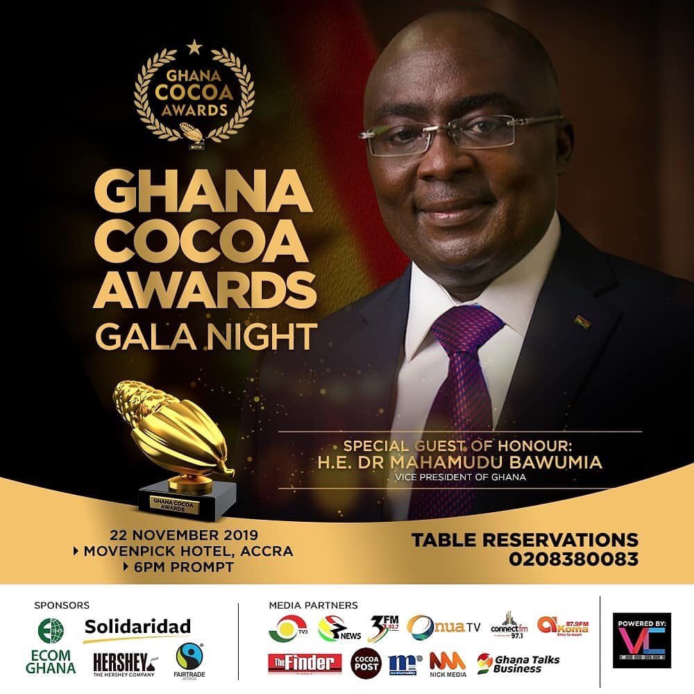 nkmediaghana's tweet image. It&apos;s Ghana Cocoa industry&apos;s biggest Networking &amp;amp; Awards Gala Night

#GhanaCocoaAwards #cocoapost