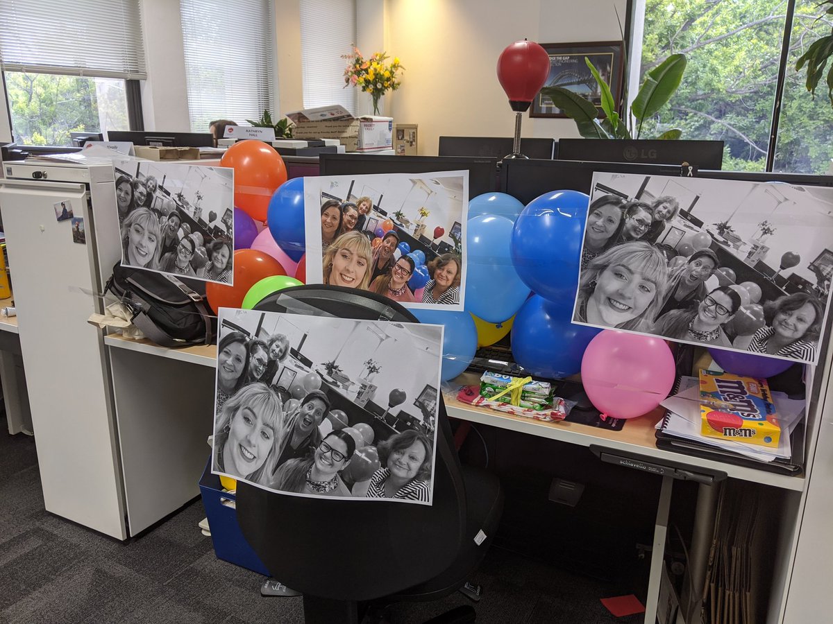 Brokada's tweet photo. Wishing Andrew a very Happy Birthday  🎂🎉
@EngAustralia #birthday #surprise #teammember #andrew #party #engineersaustralia #canberra https://t.co/UOQlQIr4id