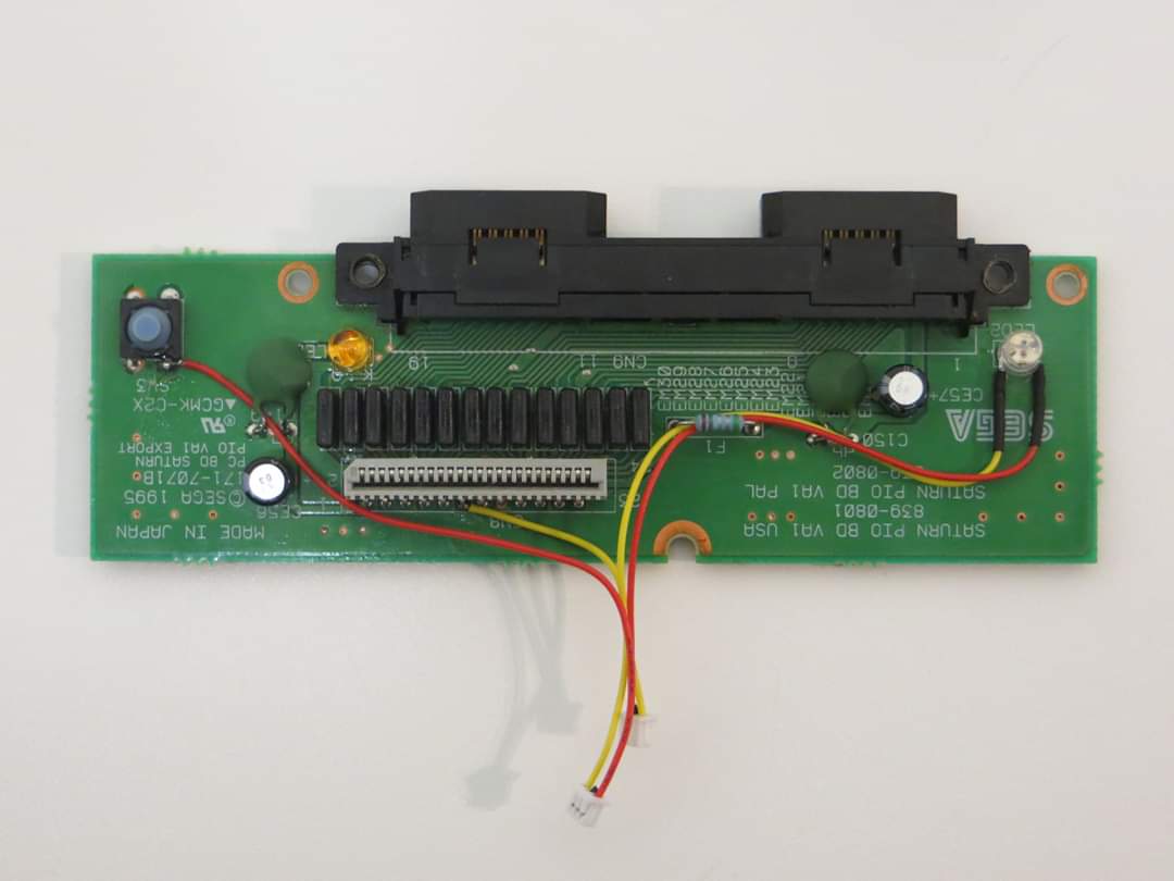 ConsoleMods's tweet image. #Sega #Saturn VA1 #switchless region mod using my new Saturn mod board. All current online guides are junk so I worked out a better wiring scheme. No lifted pins or crushed wires. #ConsoleModding #ConsoleMods #32Bit #SegaSaturn #RegionMod #RegionFree #50Hz #60Hz #OldSchoolGaming