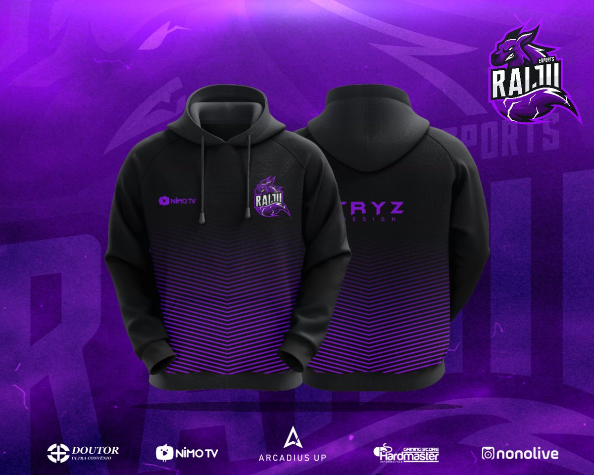 tryz_design's tweet photo. Hoodie | RAIJU E-SPORTS | Tryz Design
>>@raijuesports https://t.co/Lcrwy3MVMA