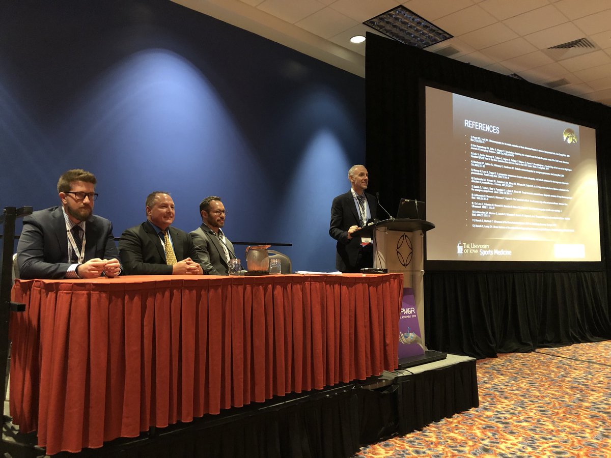 Jonathan Finnoff, DO (@finnoffjonathan) on Twitter photo Honored to@be part of panel of experts from #aapmr2019 sports med pearls session. Some take home points are 70 WBGT no start for northern marathons, rectal temp for heat illness, fluid/flow/function on US following muscle strain, and GlobalDRO for meds. <a href="/mayoclinicsport/">Mayo Clinic Orthopedics and Sports Medicine</a> Honored to@be part of panel of experts from #aapmr2019 sports med pearls session. Some take home points are 70 WBGT no start for northern marathons, rectal temp for heat illness, fluid/flow/function on US following muscle strain, and GlobalDRO for meds. <a href="/mayoclinicsport/">Mayo Clinic Orthopedics and Sports Medicine</a>