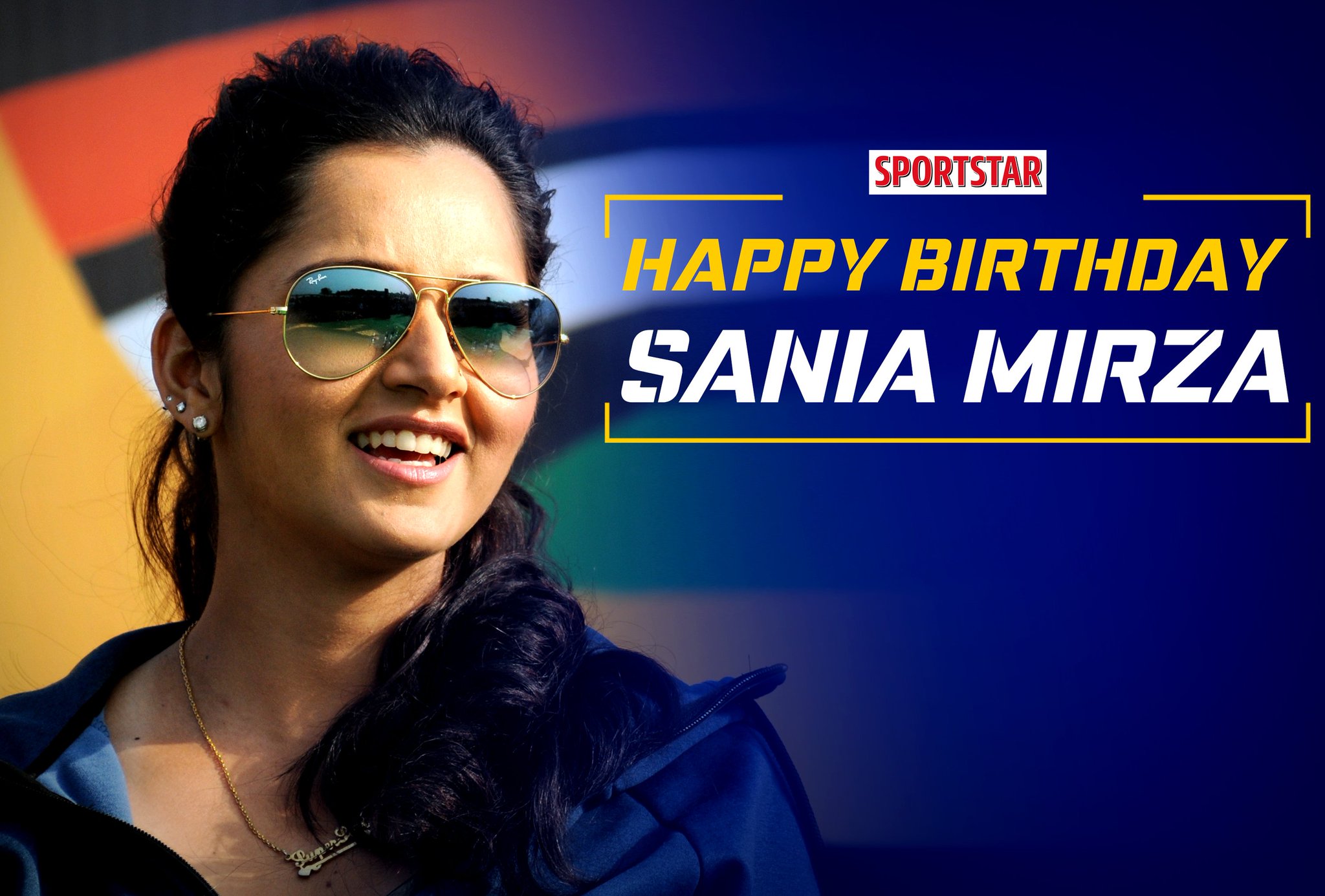 Happy birthday to Indian tennis star Sania Mirza ( who turns 33 today! 